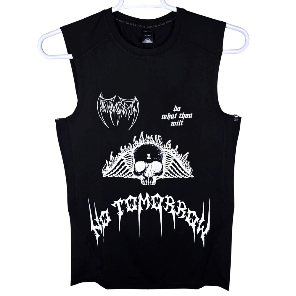 Civil Regime Metal Desth V2 No Tomorrow Sold Out Collab Compression Shirt Size L